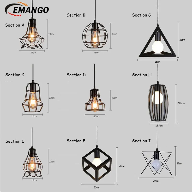 modern black cage pendant lights iron minimalist retro nordic loft pyramid lamp metal Hanging Lamp E27 Indoor WWL196 modern black cage pendant lights iron minimalist retro nordic loft pyramid lamp metal Hanging Lamp E27 Indoor WWL196