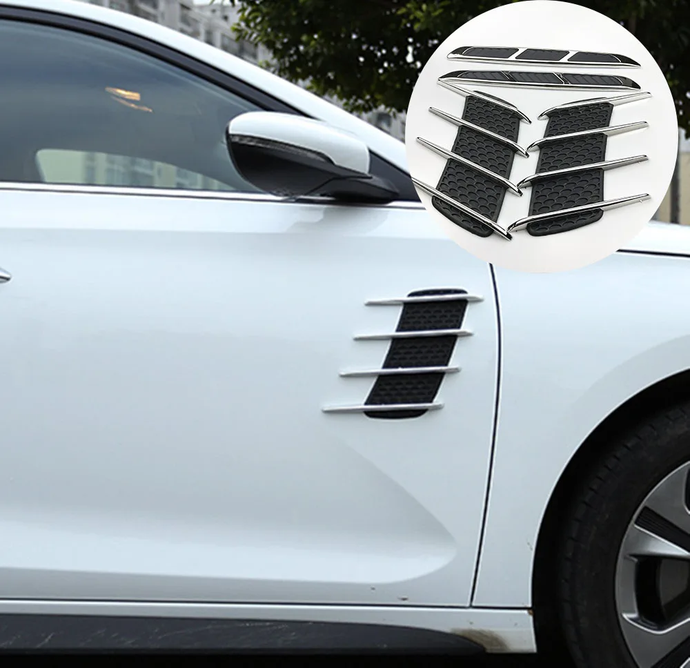 

4 шт. автомобиль акула моделирование отверстия для Audi Q3 Q5 Q5L Q7 Q8 A1 A3 S3 A4 A4L A6 A7 S6 S7 A8 S4 RS4 A5 S5 allroad пролог