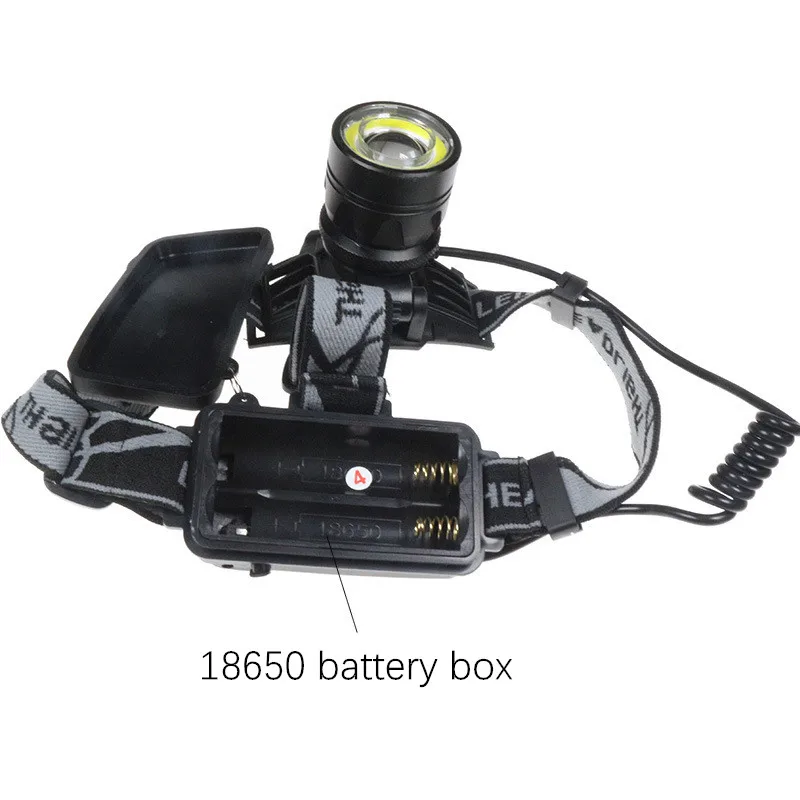 ZPAA 10000 люмен светодиодный налобный фонарь 4 режима масштабируемый светодиодный налобный фонарь Головной фонарь XM-L T6+ COB Светодиодный фонарь для рыбалки и охоты