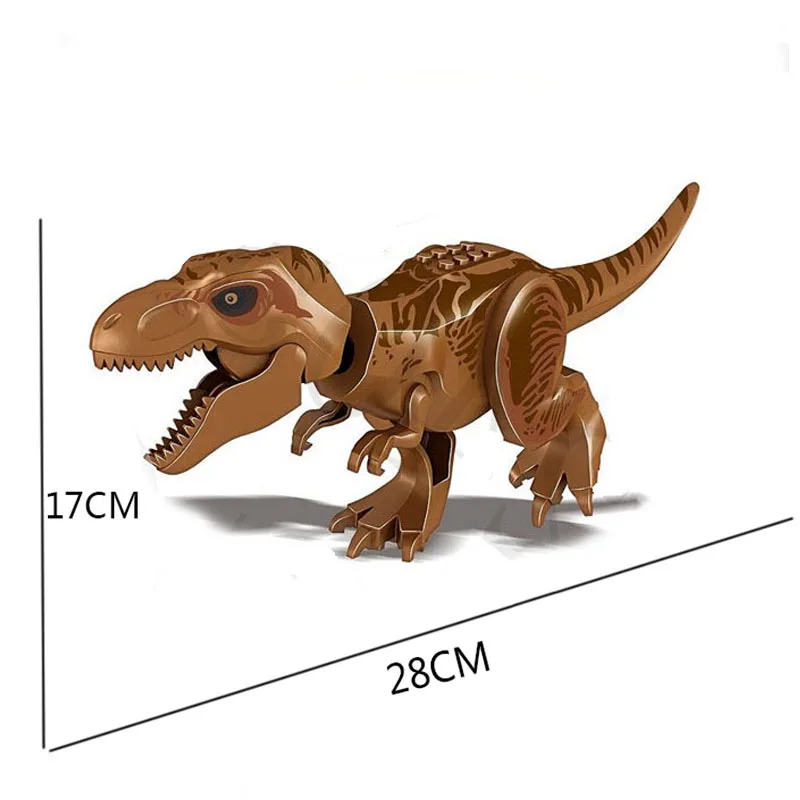Jurassic Park World  Tyrannosaurus Indominus Rex Indoraptor Building Blocks  Compatible with Legoe Dinosaur Figures Bricks Toys
