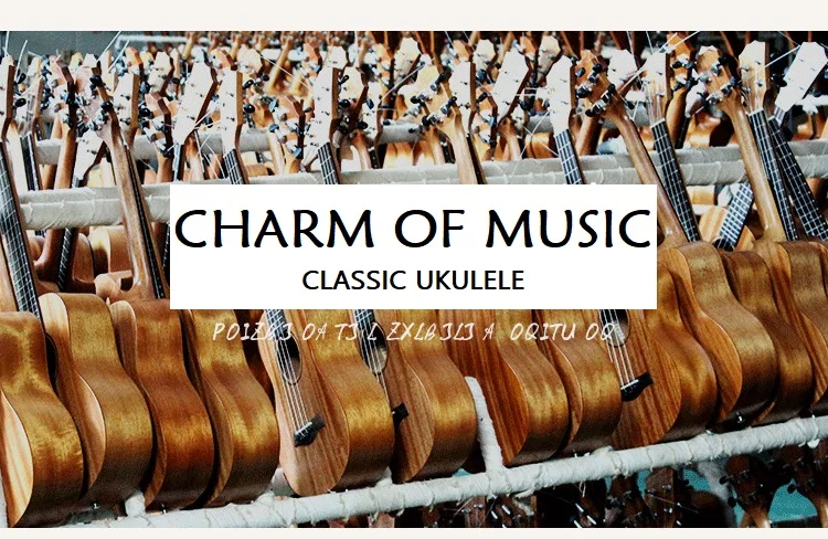 Flash Deal 26-inch 18 frets Acacia all solid wood guitar 26inch solid top ukulele bovine bone nut imported strings bright paint acoustic 1