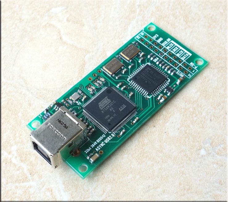 

USB IIS Amanero digital interface with the program to support 384K dsd512,32b