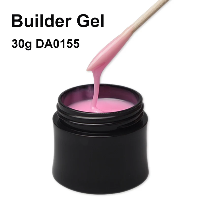 30ml 8 Colors Nude Builder Gel Set Nail Art UV LED Lamp Transparent Clear Hard Gel For Nail Extensi