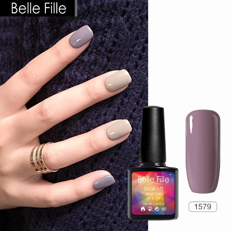 Belle Fille горячая Распродажа конфеты разноцветный Гель лак для ногтей Полировка Для