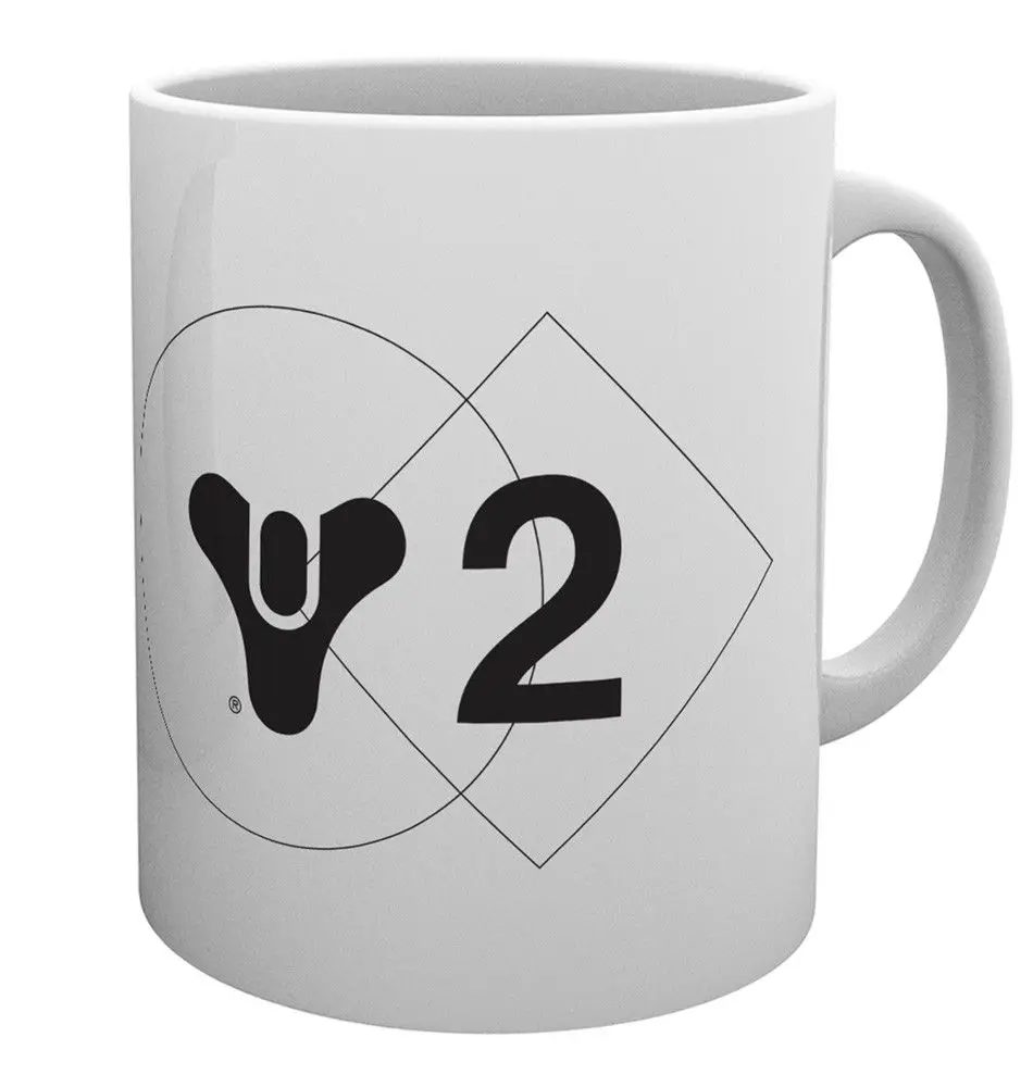 

Destiny 2 2 Logo Ceramic Coffee Mug Tea Cup