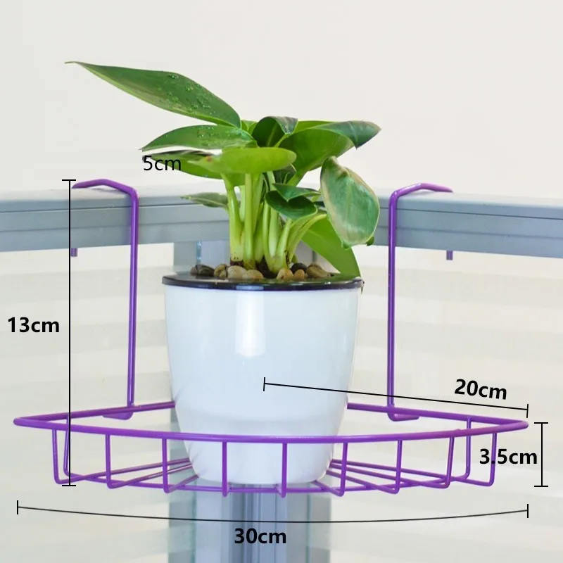 Dekoru Salincagi украшение Terrasse металлический Garten Dekoration Mensole Per Fiori стенд Balkon балкон Цветочная полка завод стеллаж - Цвет: MODEL L