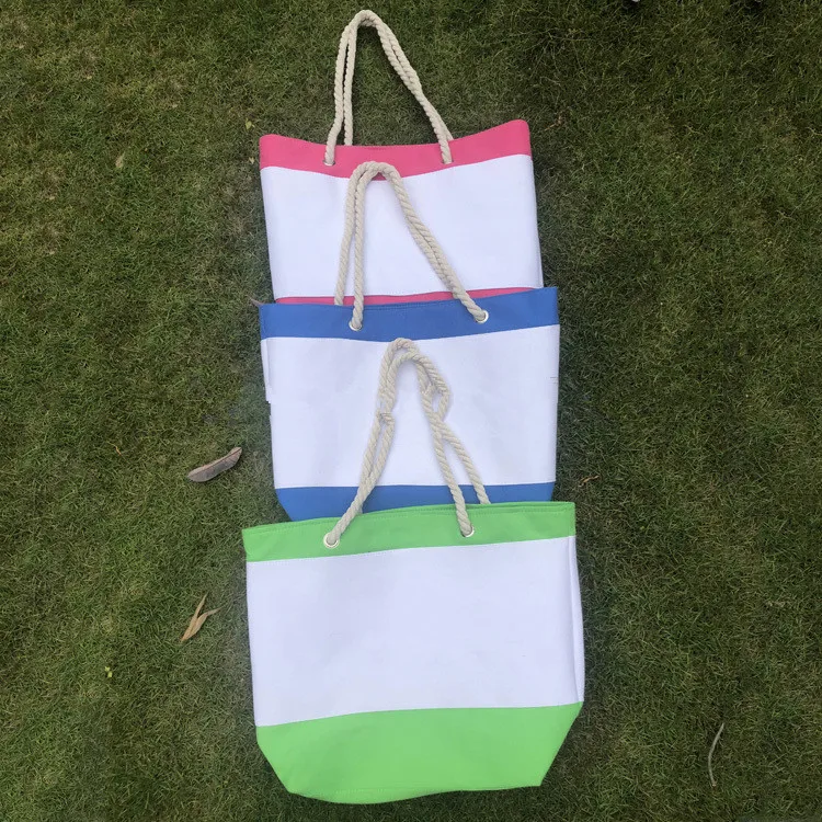 mixed bag beach tote