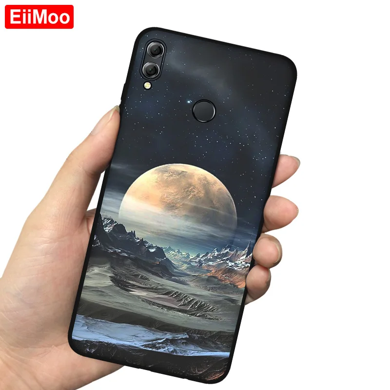 EiiMoo, мягкий силиконовый чехол для huawei Honor 8X Max, чехол, милый мультяшный принт, ТПУ, матовый мягкий чехол для телефона, для Honor 8X Max, чехол - Цвет: 9