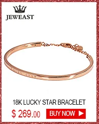 18k Pure Rose Gold Natural Bracelet Women Fashion Bangle Romantic Female Jewelry Girl Gift Party Trendy Hot Sale Good