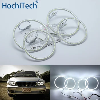 

Ultra bright SMD white LED angel eyes halo ring kit daytime running light DRL for Hyundai Grandeur 1998 1999 2000 2001 2002-2005