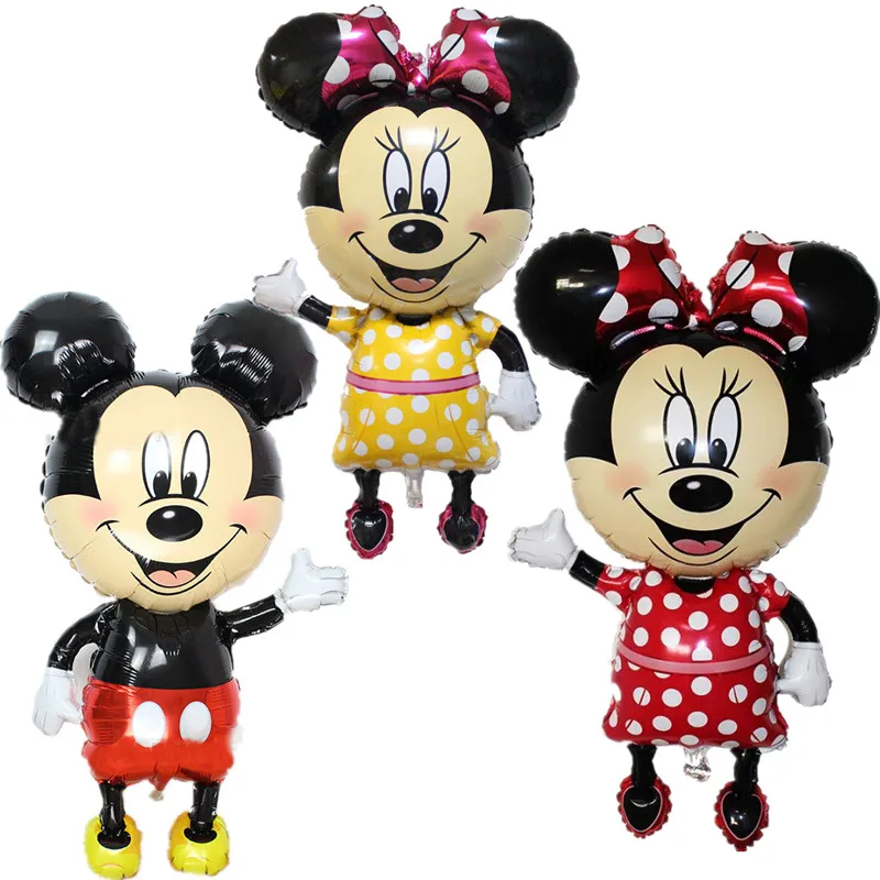 new 112 64cm large size mickey minnie foil ballons baby toys balloons birthday new 112 64cm large size mickey minnie foil ballons baby toys balloons birthday