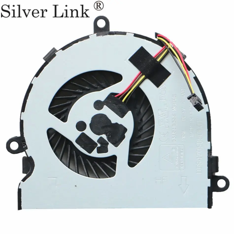 

New Laptop Cooling Fan for HP 15-AC121DX 15-AC067TX 15-AF 15-AY 15-BS 14-R020 TPN-C116 TPN-C125 250G4 255G4 4 Pin Original)
