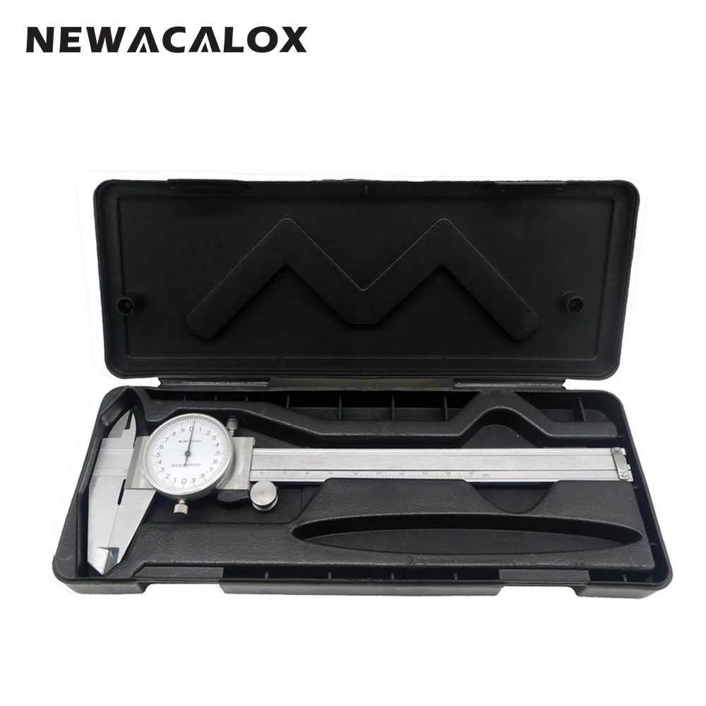 Shock-proof Stainless Steel Precision Vernier Caliper Metric Micrometer Gauge Measuring Tool Dial Caliper 0-150mm/0.02mm Shock-proof Stainless Steel Precision Vernier Caliper Metric Micrometer Gauge Measuring Tool Dial Caliper 0-150mm/0.02mm