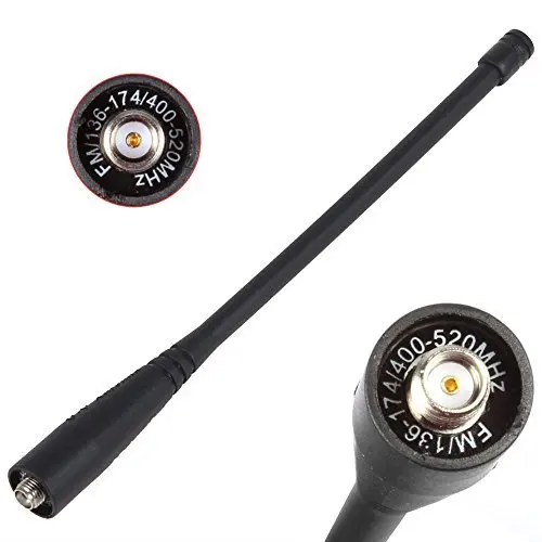 

100Pcs Original Baofeng Antenna for Baofeng UV-5R GT-3 UV-82HP Two way Radio SMA Female Dual Band Antenna 136-174MHz&400-520MHz