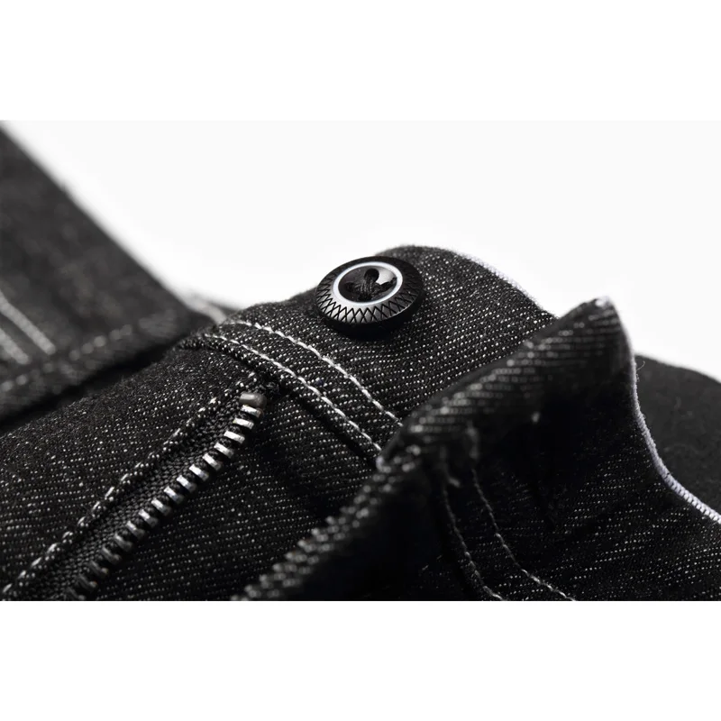 Enjeolon Mens Jeans Brand Black Jeans Men Fashion Long Trousers Mens Denim Jeans Pants Clothes KZ6141