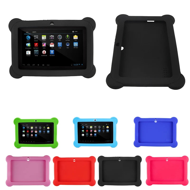 

Silicone Gel Protective Back Case Cover For 7 Inch Allwinner A33 A23 Android Tablet Q88 EM88