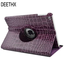 

Tablet Case For New iPad 9.7 inch 2017 2018,360 Rotation Crocodile Leather Protective Sleeve Rotary Cover for ipad case new 9.7