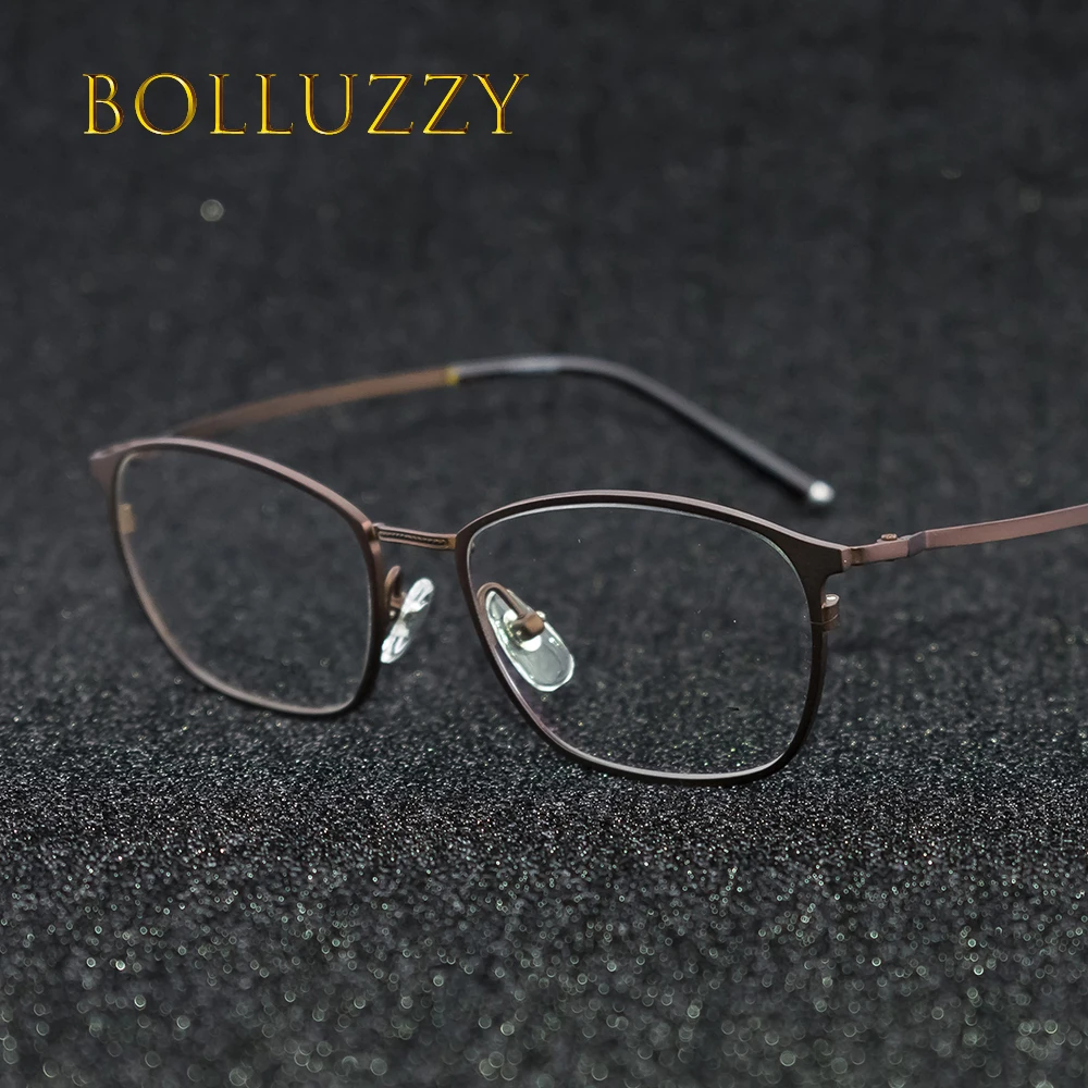 

Men Women Degree Eyeglasses Frame Big Rim Reading Finding Spectacles Glasses Men Women Pure Titanium Eyeglasses Frame Eyewear
