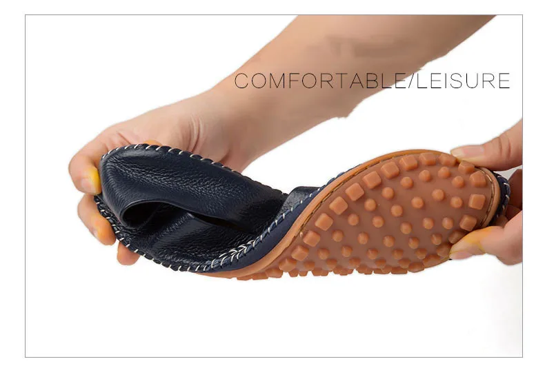

Men Genuine Leather Shoes Slip On Boat Shoes Real Leather Loafers Men's Moccasins Shoes Italian Designer Shoes Size 38-46