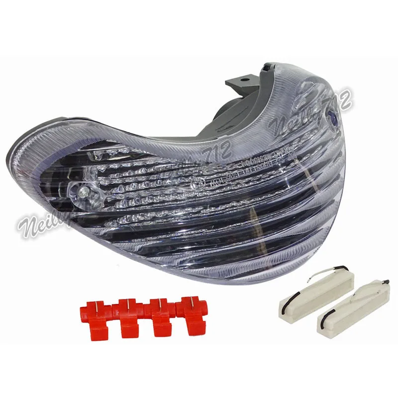 

waase For Suzuki TL1000S TL 1000S TLS 1000 1997 1998 1999-2001 E-Mark Rear Tail Light Brake Turn Signals Integrated LED Light
