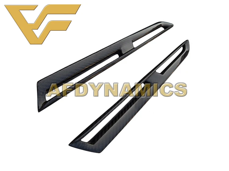 

08-19 GTR R35 GT-R Carbon Fiber Surface Front Fender Side Vent Add On Trim Cover