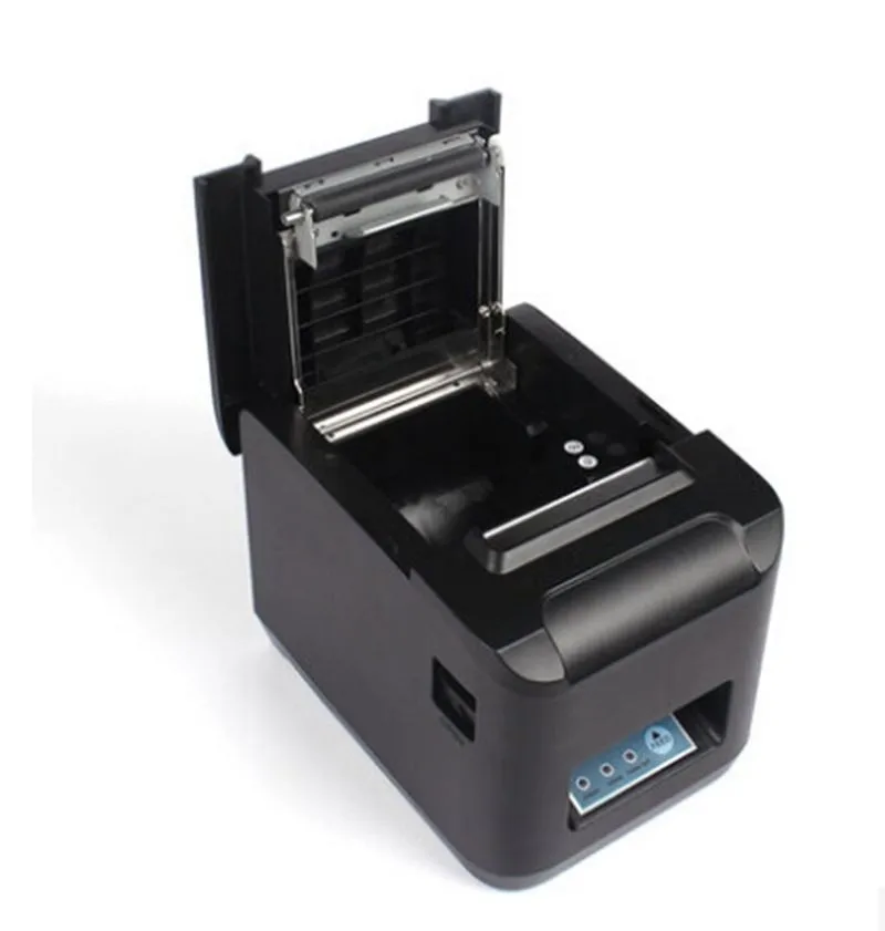 High Speed 260mm/s POS Thermal Receipt Printer 80mm Auto Cutter USB/Ethernet_DHL 300 mm s print speed black 80mm pos thermal receipt printer auto cutter cut windows2000 xp vista 8 10 linux usb ethernet