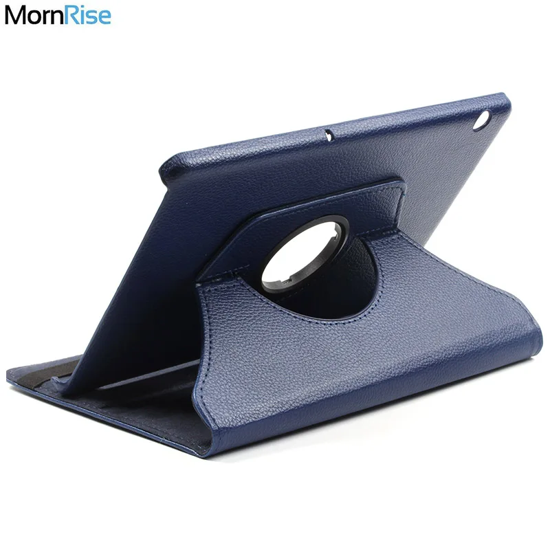 

360 Rotating PU Leather Flip Cover For Huawei MediaPad T5 10 Case For Huawei T5 10.1 AGS2-W09BHN Tablet Stand Folding Folio Case