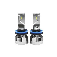 MI7 H8 H9 H11 LED Farol 80 W 12000LM Cree Chips de ALETA branco 6000 K Combinação LEVOU Faróis High Beam Fog Driving Lâmpadas Erro livre
