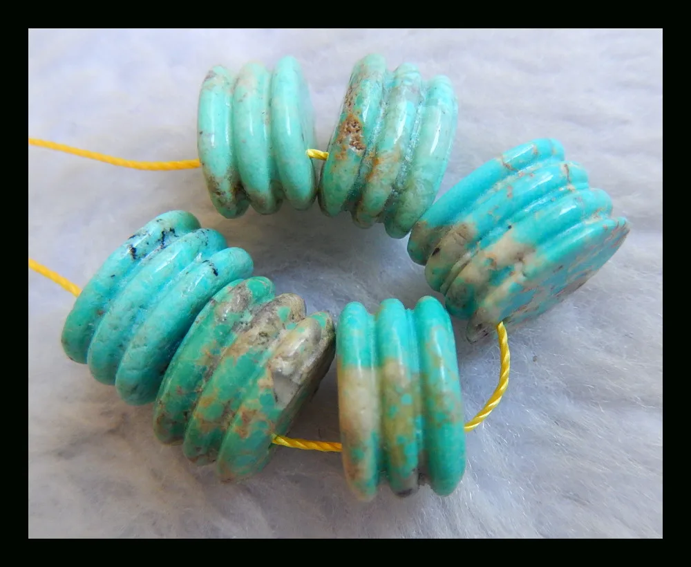 

Natural Stone Sale 6Pcs Carved Turquosie Pendant Necklaces 12x9x8mm 12x9x6mm 7.1 Fine Jewelry Natural Stone Necklace Beads Women