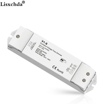 

Triac Dimmer input DC12-48V as power input,input AC40V-220V as dimming signal for S1-B S1-K KS S1-T AC Triac RF Dimmer LED strip