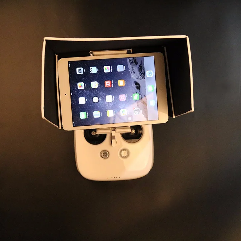 DJI Phantom 3 / 4 Inspire 1 Sunshade Phone Sun Hood +Lanyard Belt For IPad IPhone SAMSUNG For RC Helicopter Camera Drone