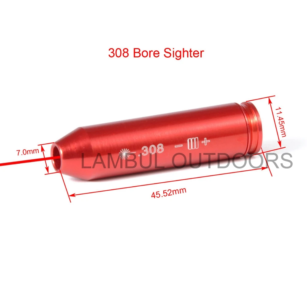 Лазерный BoreSighter 7x57 5,45X39 7,62X39 20GA. 308. 222. 45 7 мм 9 мм красный картридж лазерный прицел тактический указатель