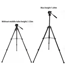 YUNTENG VCT998 dslr photographic camera portable travel fluid video head tripod photography pro camcorder professional tripod