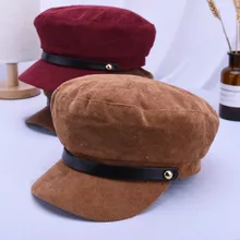 Женская Зимняя кепка шерстяная шапка женская Спортивная Кепка на пуговицах солнцезащитный козырек шляпа осень Высокое качество Беговая Кепка s