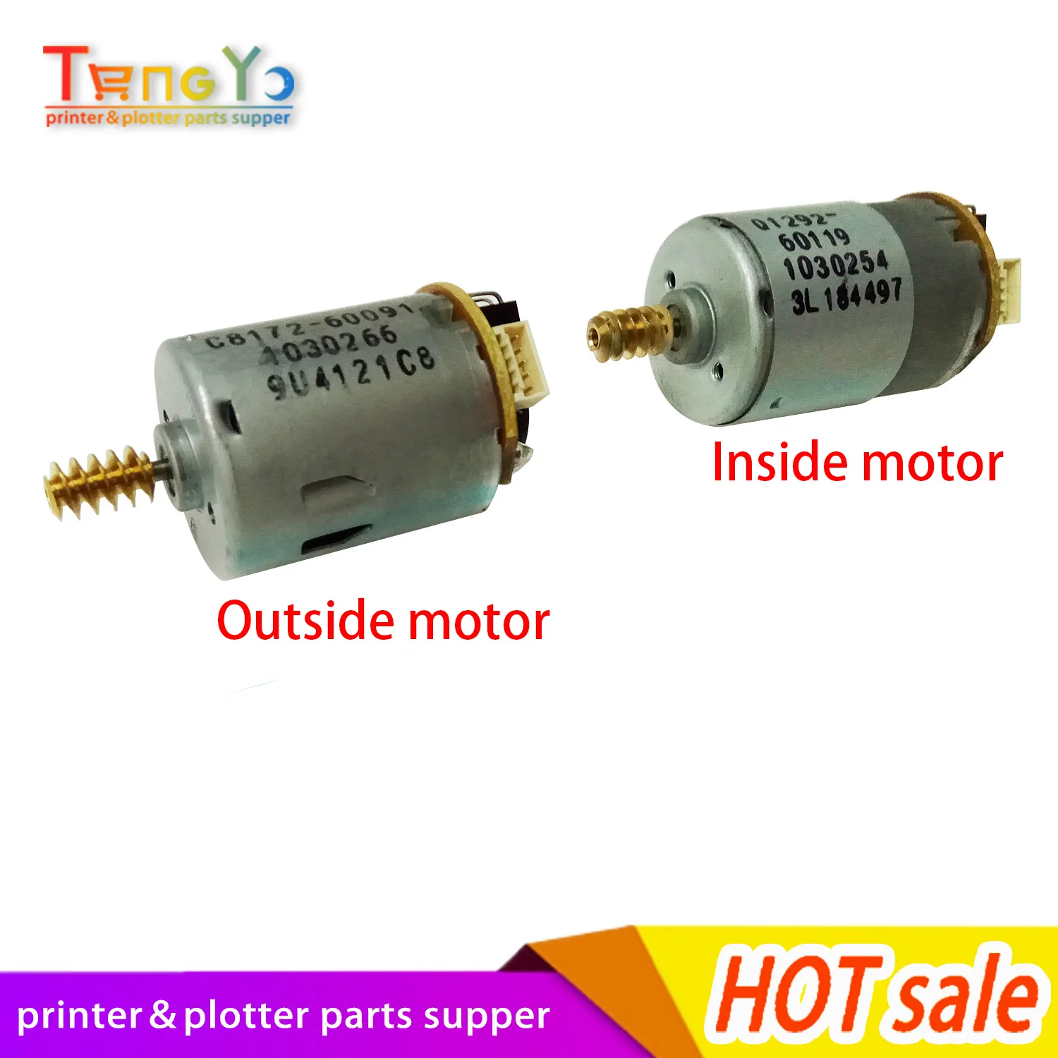 Moteur Spindle ISSCX Pour HP Designjet T1300/T1200/T610 - Réf Q1292-60119 - Occasion