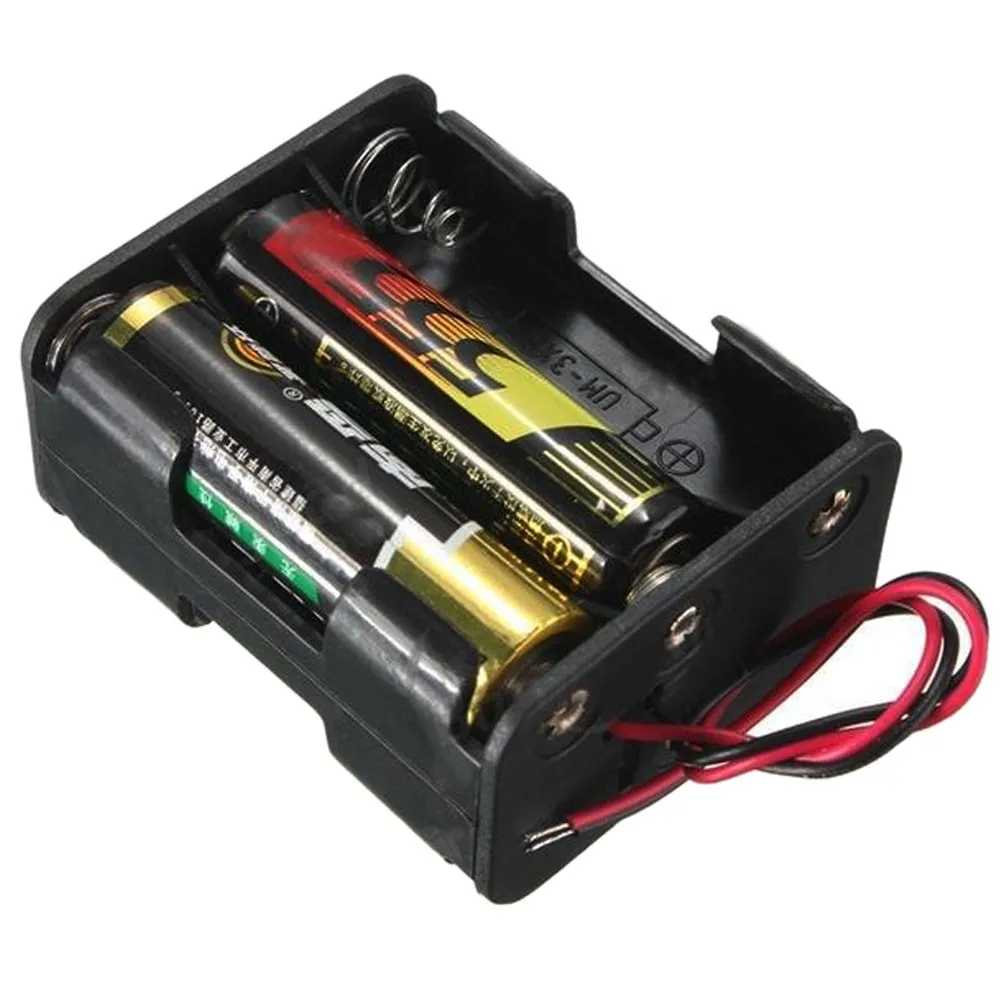 Чехол держатель mosunx с 6 батареями AA 2A 9 В 1 шт.|6 aa|holder boxaa battery holder case |
