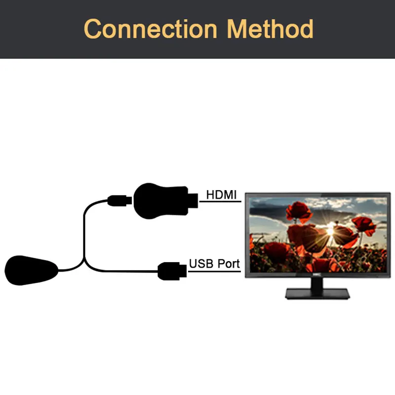 HDMI Wi-Fi дисплей ключ YouTube Netflix беспроводной адаптер ТВ-Палка для Google Chromecast 2 3 хром кром литой Cromecast 2