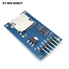 Tarjeta Micro SD y SDHC (alta velocidad) Mini lector de tarjetas TF adaptador de módulo Interfaces SPI con Chip convertidor de nivel para Arduino ► Foto 1/5