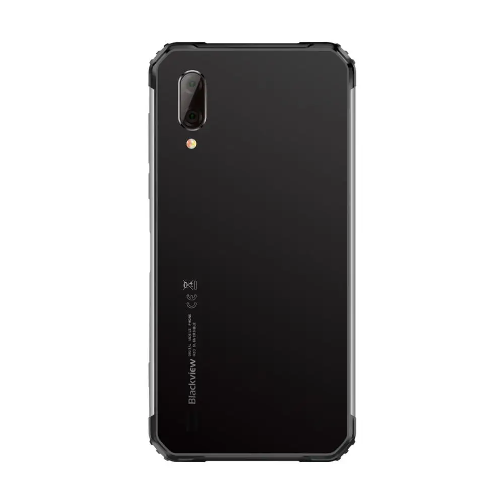 Blackview BV6100 IP68 водонепроницаемый смартфон 3 ГБ+ 16 Гб 6," Noth 18:9 MT6761 четырехъядерный 2,0 ГГц 16,0 Мп Android 9,0 NFC 5580 мАч OTG - Цвет: Серебристый