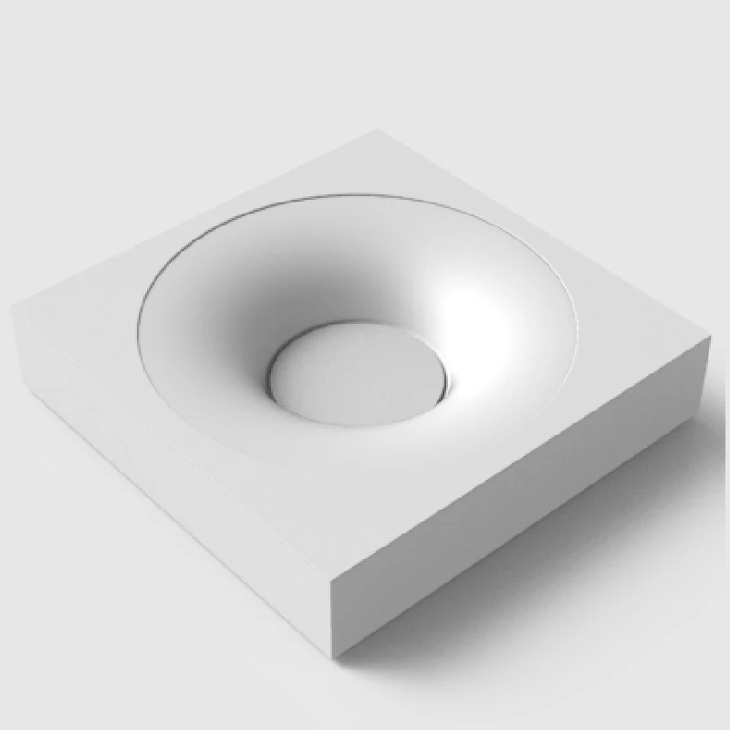 

The Europe White Creative Ceiling lights warm and romantic bedroom wall light modern minimalist personality art dining room lamp