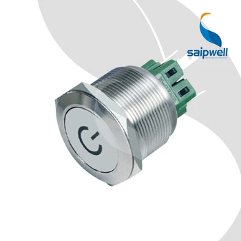 

Self Lock Type Mini Push Button Switch with Power Symble /25mm Flat Head Shape Stainless Steel Enclosed Switchgear (SP25-A3)
