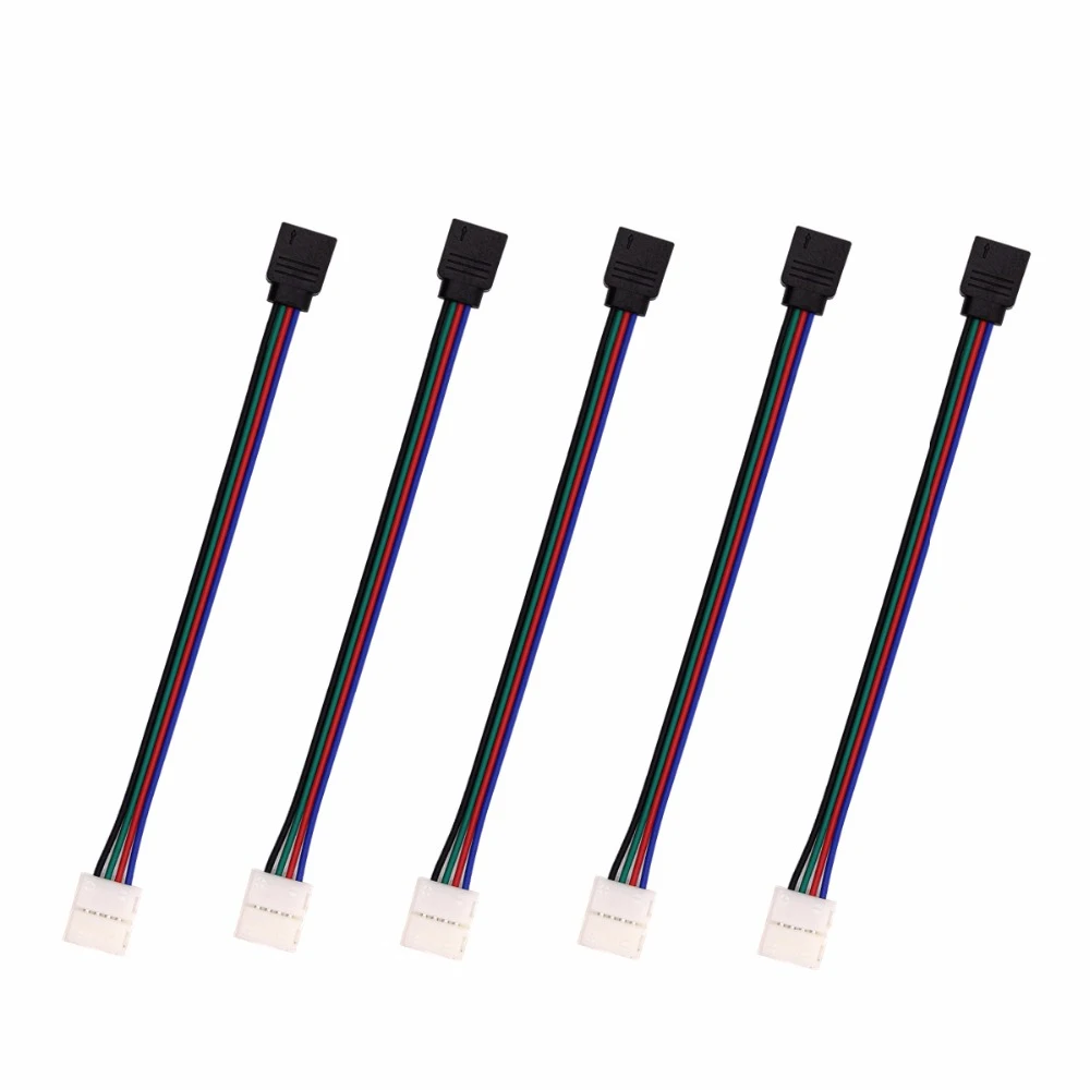 Светодиодная лента 4pin 5pin RGB RGBW для SMD 5050 гибкая неоновая 5 шт./лот|Соединители| |