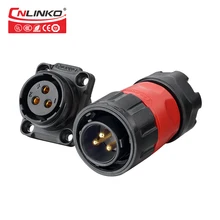 CNLINKO M20 2/3/4/9 pin кабель Электронный провод для восхождения на борт пластика/металлический Панель крепление 12V 5-20A Водонепроницаемый IP67 разъем