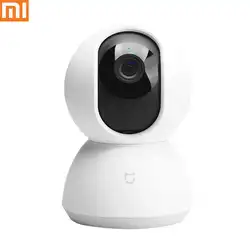 Оригинальная смарт-камера Xiaomi Mijia 1080 P 360 Угол Wi-Fi беспроводная камера ночного видения AI улучшенное Обнаружение движения приложение