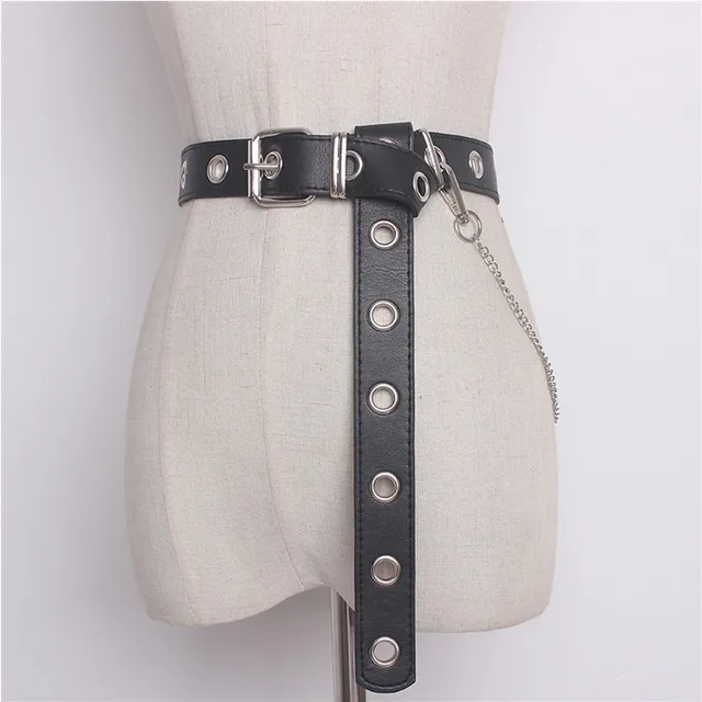 Newest Design Detachable Waist Belt Chain Punk Hip hop Trendy Women
