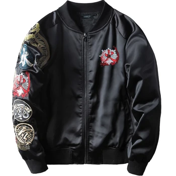 

autumn plus size 2xl- 6xl 7x 8xl 9xl 10xl big men's coat winter casual Embroidery jacket outerwear bust 165cm Chinese style