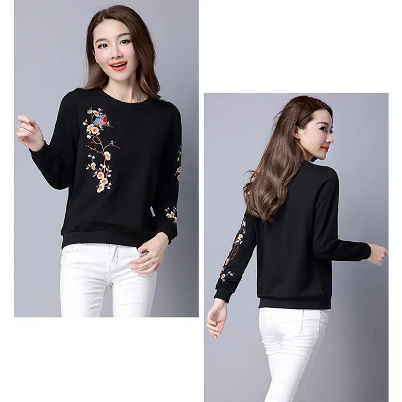 embroidery t shirts women t shirt loose o-neck camiseta black women tops t-shirts women tee shirt femme 2018 cotton camisetas embroidery t shirts women t shirt loose o-neck camiseta black women tops t-shirts women tee shirt femme 2018 cotton camisetas