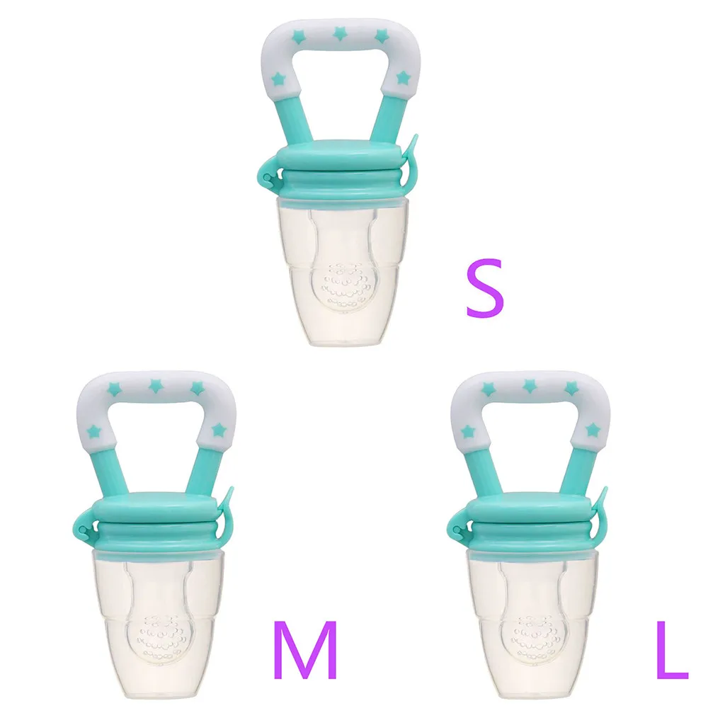 Mint Green 3 шт., Прорезыватель для зубов для младенцев, овощей, фруктов, Прорезыватель для зубов, кольцо, Жевательная пустышка, Прорезыватель для большого пальца, Прорезыватель для кормления ребенка, Прорезыватель для зубов, соска - Цвет: Mint Green
