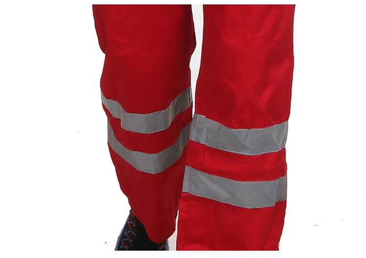 Work Coveralls Men Women Long Sleeve Wear-resistant Working Overalls Reflective Strip Safety Clothing Repairman Factory Uniforms (8)