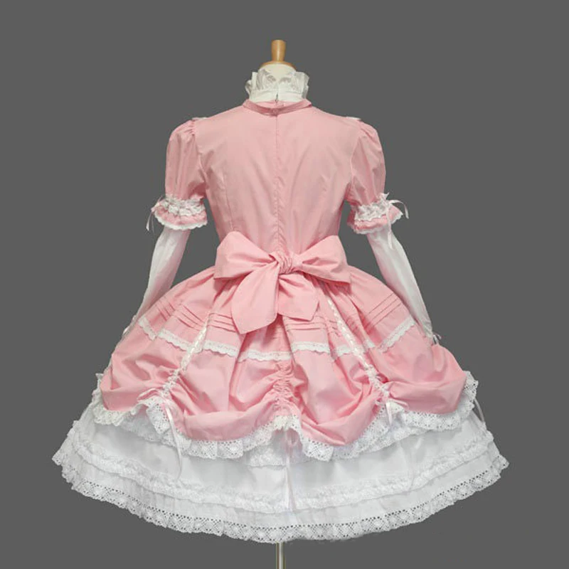 Привлекательный Для женщин элегантное бальное платье Розовый Черный знаменитости Бальные платья принцессы милый стильный бантом Кружево laciness платье